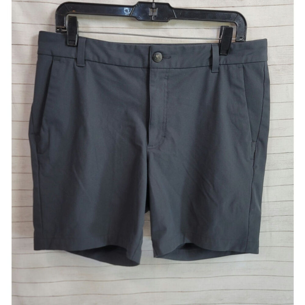 VRST Limitless Performance Athletic Fit 7" Short in Black, sz 34